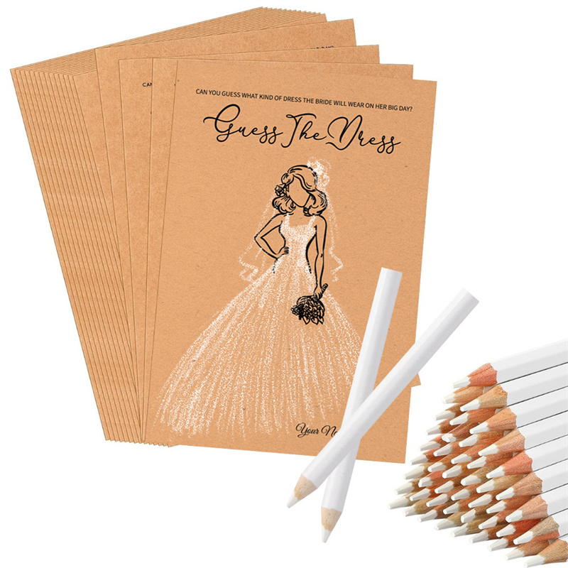 Party Games Bridal Shower - 20 szt. Kart do gry w