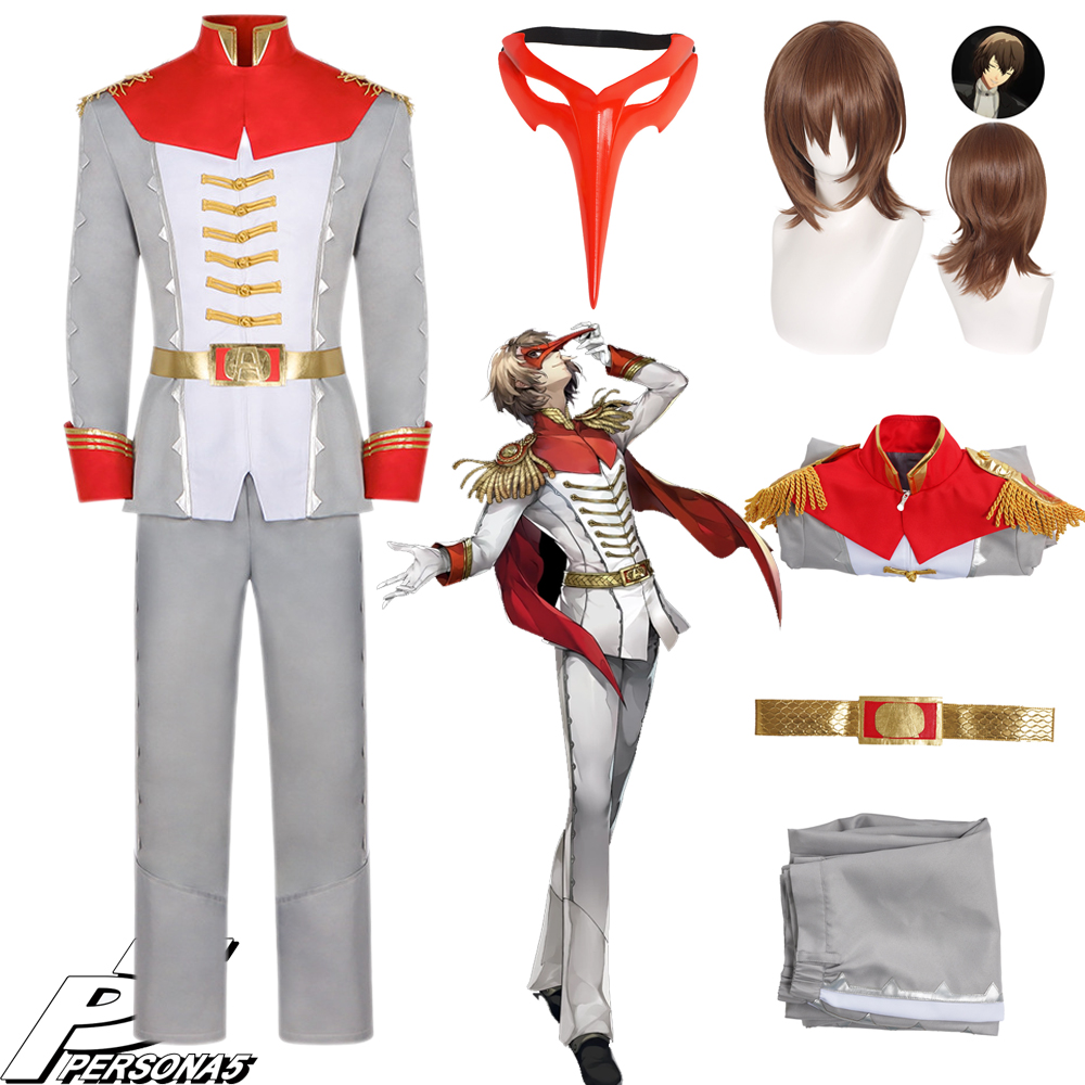 Party Games Ps5 - Kostium Cosplay Akechi Goro Gra CROW