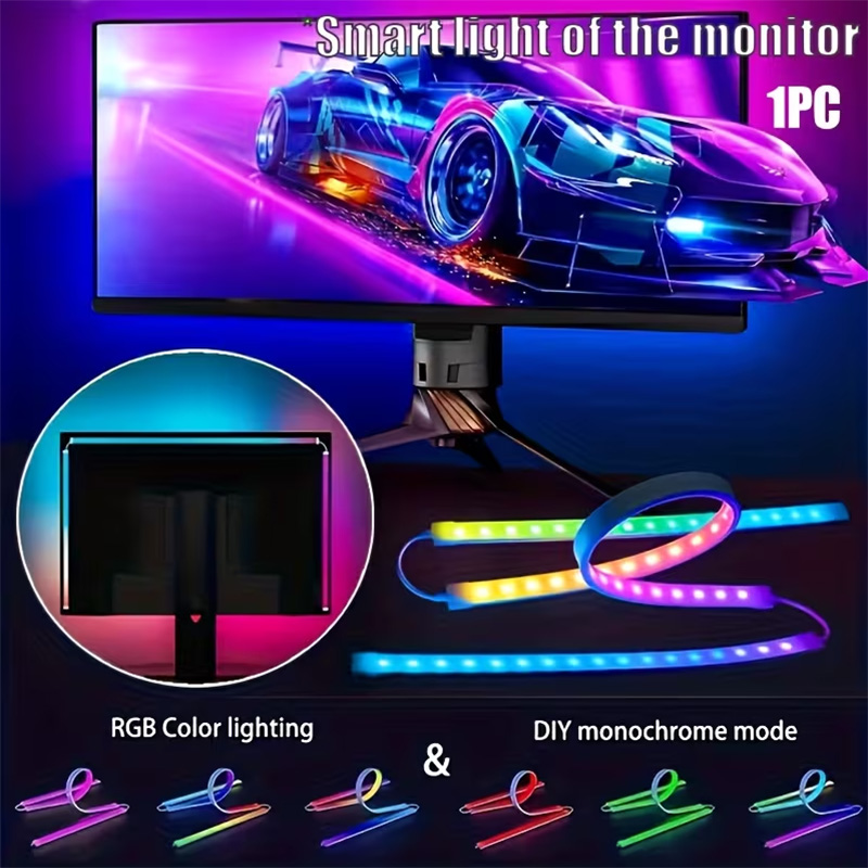 Party Games App - Pasek LED RGB do gier, podświetlenie