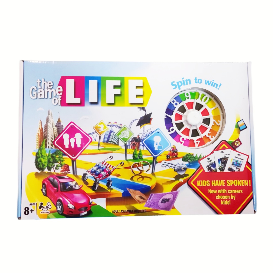 Party Games Spin The Wheel - Gra planszowa symulująca życie - Gra