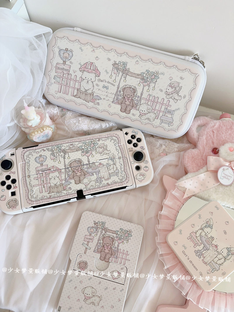 Party Games App - Etui Ochronne Girls Dream Switch, Dzielone,