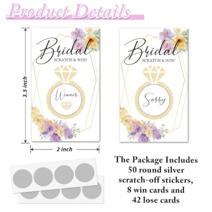 Złoty Pierścień Gra Zdrapka na – Party Games Bridal Shower recenzja i cena