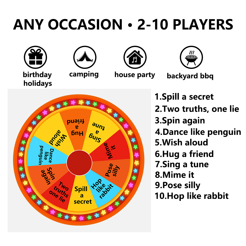 Koło losowania nagród, koło do – Party Games Spin The Wheel recenzja i cena
