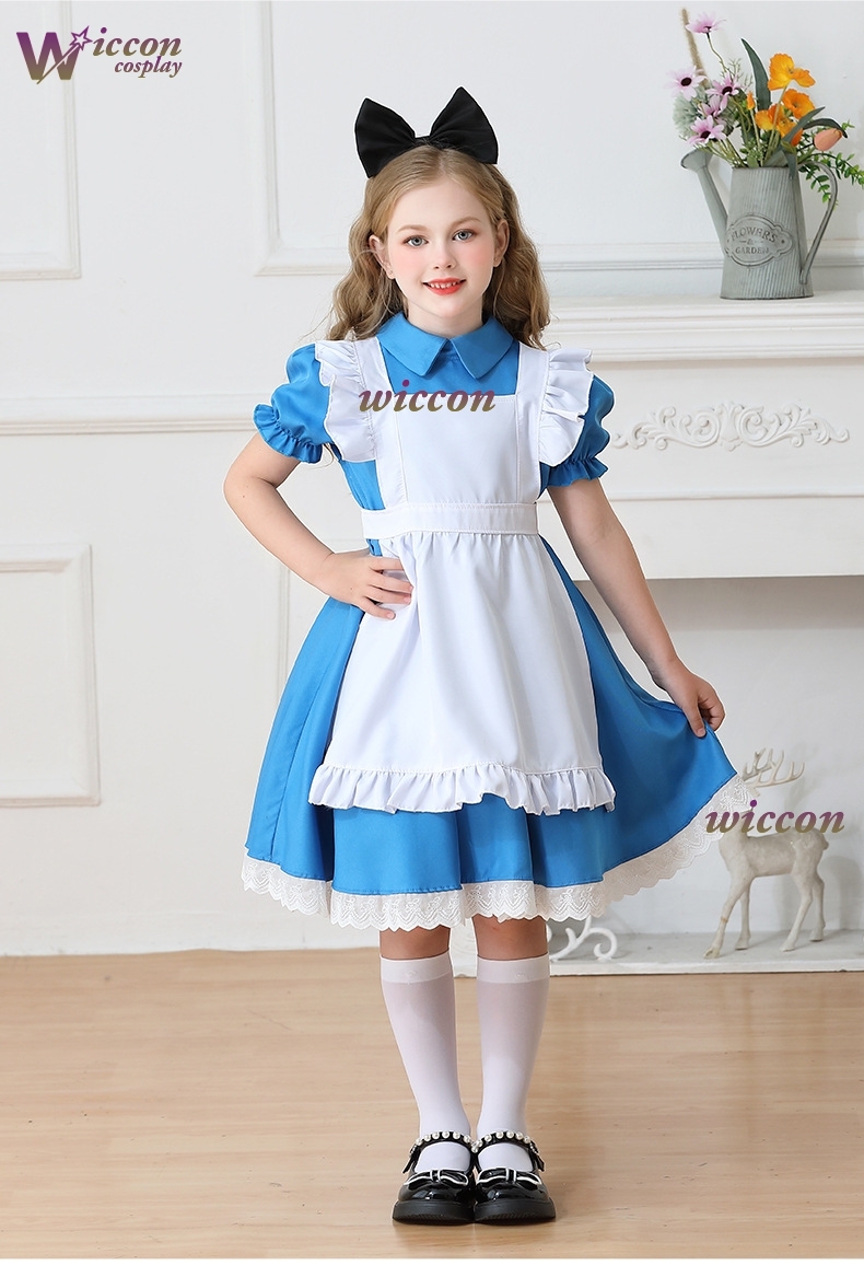 Dziecięcy strój Lolita Maid Co – Party Games Alice In Wonderland recenzja i cena