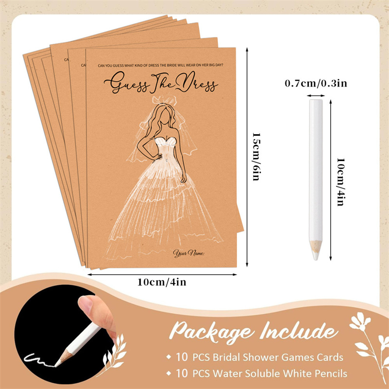 20 szt. Kart do gry w odgadywa – Party Games Bridal Shower recenzja i cena