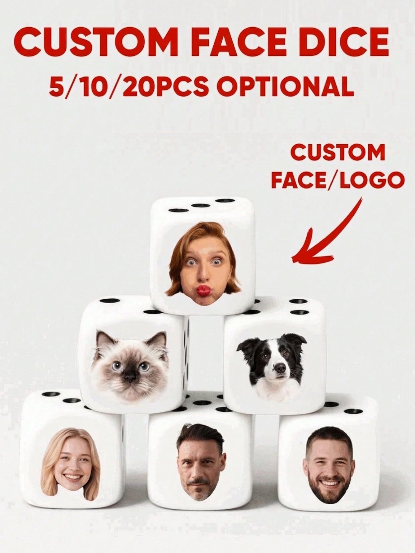 Kostki z własnym zdjęciem, per – Party Games For Adults recenzja i cena