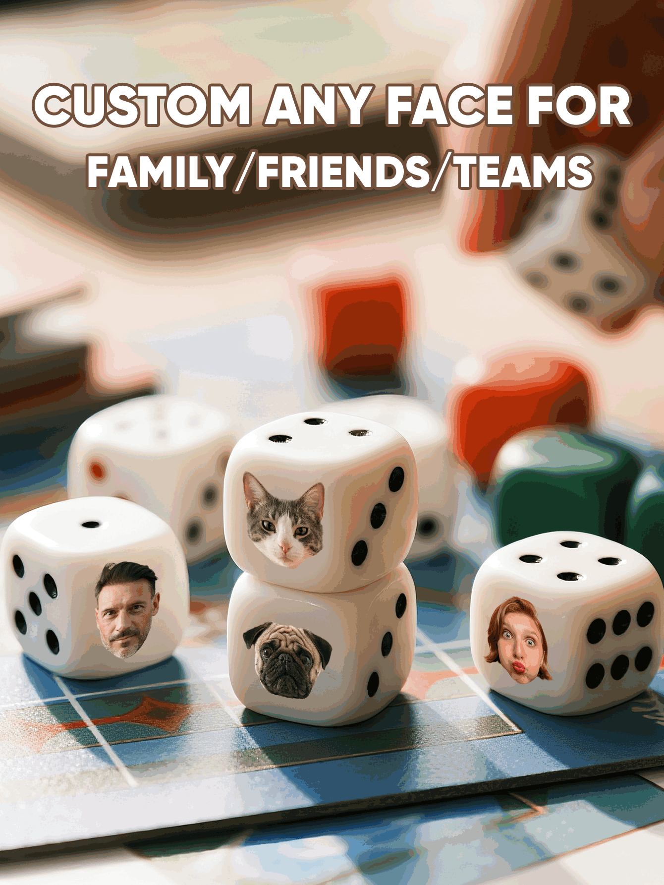 Kostki z własnym zdjęciem, per – Party Games For Adults recenzja i cena