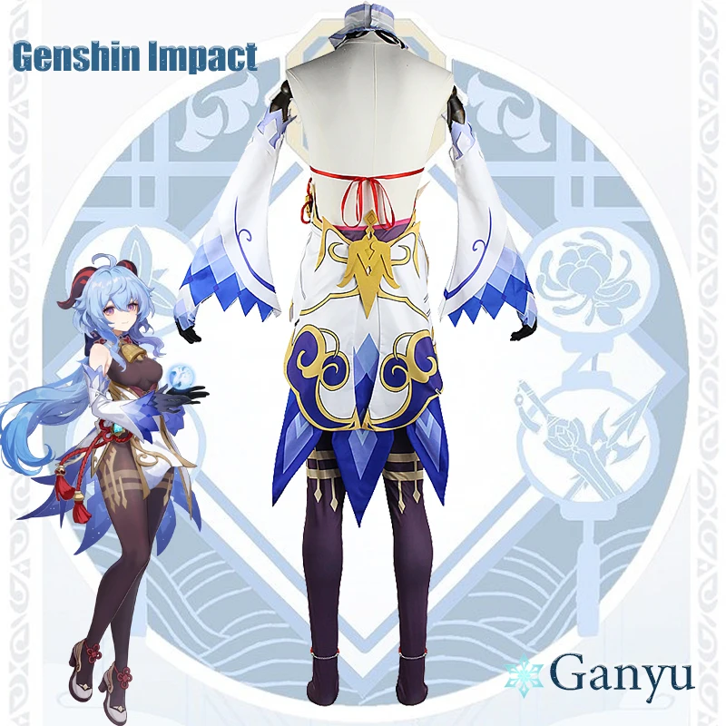Kostium Cosplay Ganyu z Genshi – Party Games For Adults recenzja i cena