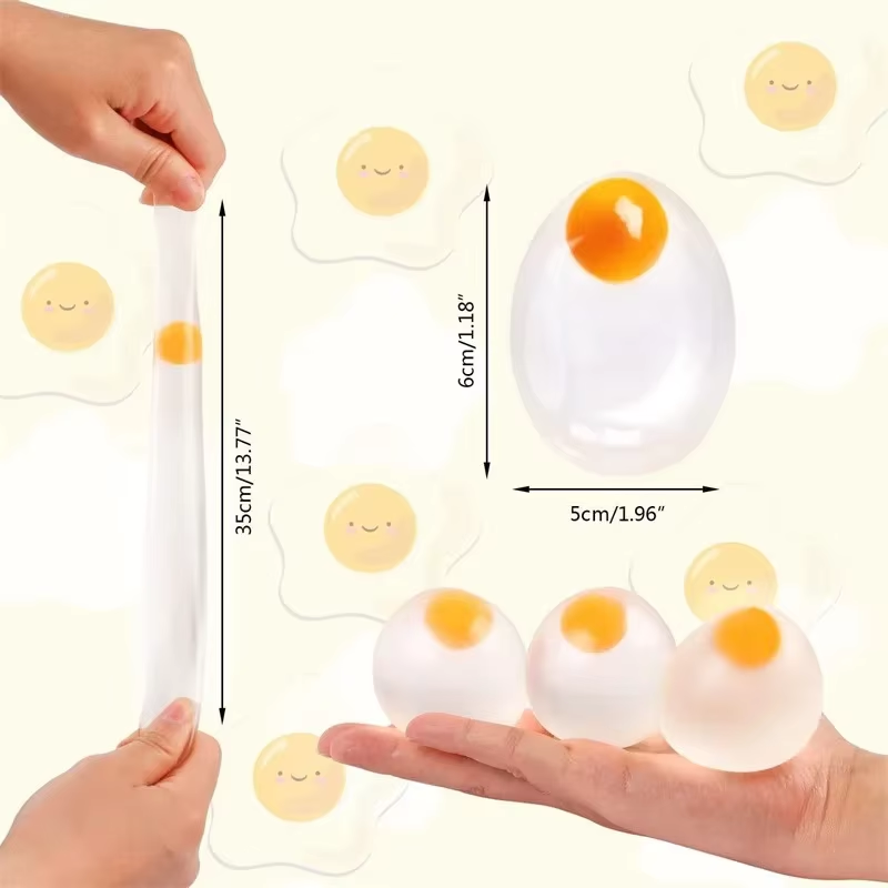 Funky Egg Squishy Ball - Przez – Party Games Graduation recenzja i cena