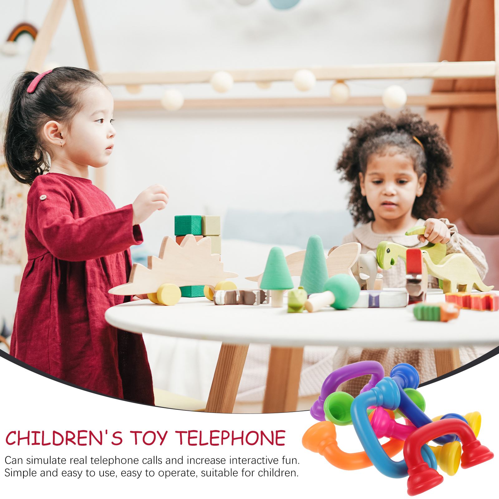 8szt Telefony dla maluchów Zab – Party Games Phone recenzja i cena