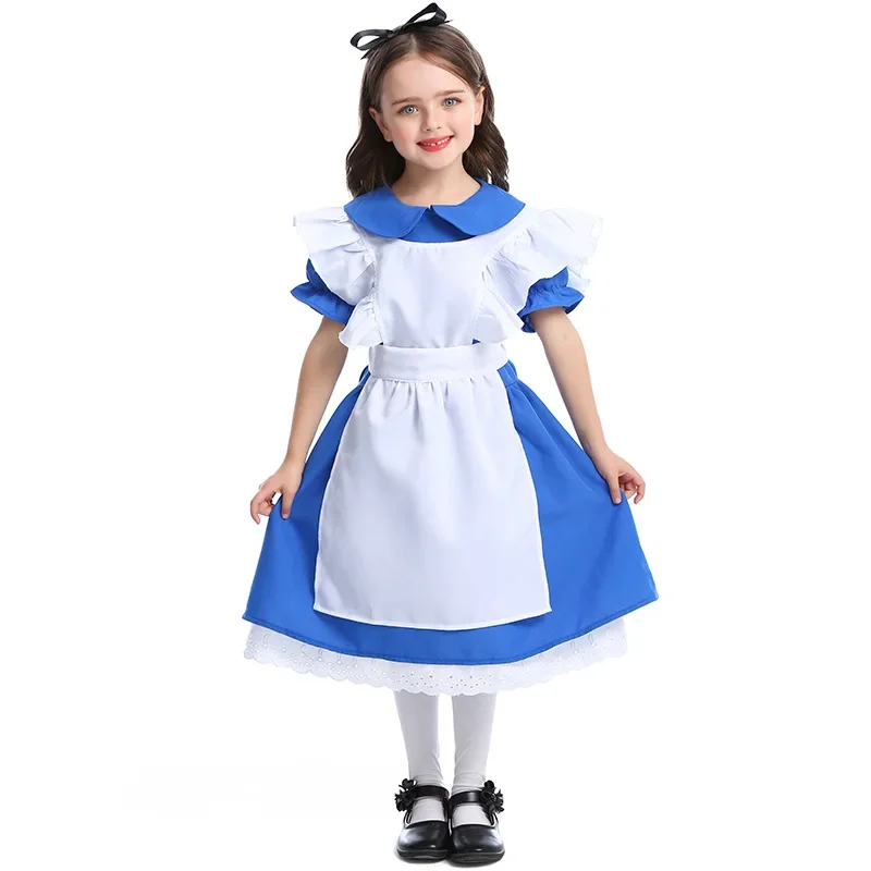 ⭕️ ⭐️ ⭕️   Niebieska sukienka  – Party Games Alice In Wonderland recenzja i cena