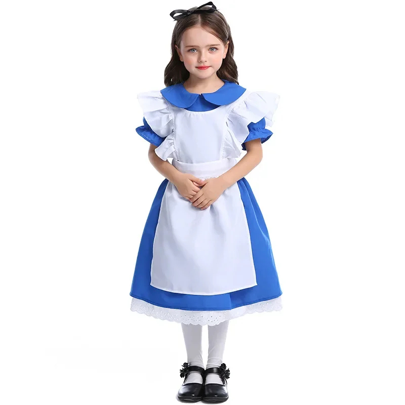 ⭕️ ⭐️ ⭕️   Niebieska sukienka  – Party Games Alice In Wonderland recenzja i cena