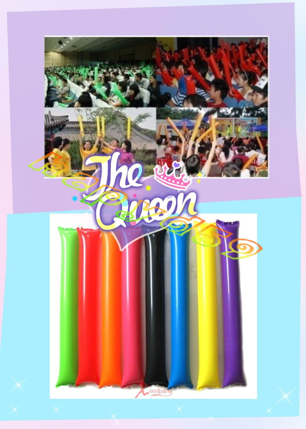 100 sztuk 60cm clapper ballon  – Party Games Engagement recenzja i cena