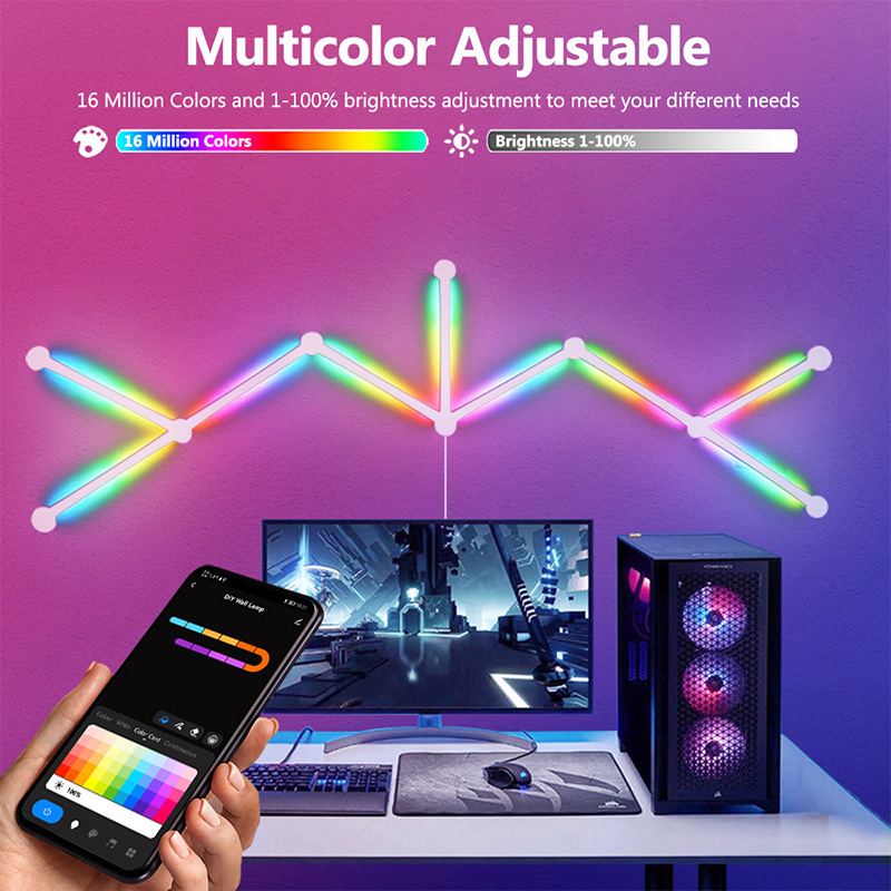 Inteligentna lampa ścienna RGB – Party Games App recenzja i cena