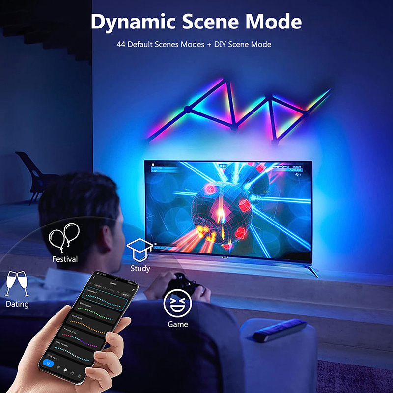 Inteligentna lampa ścienna RGB – Party Games App recenzja i cena