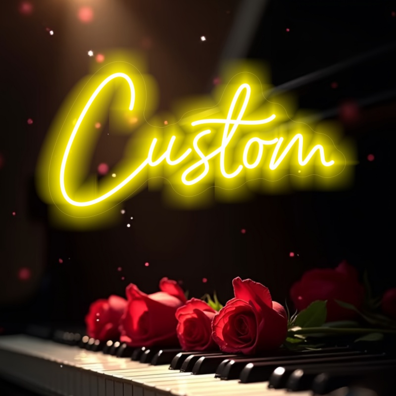 Niestandardowy neonowy szyld,  – Party Games Engagement recenzja i cena