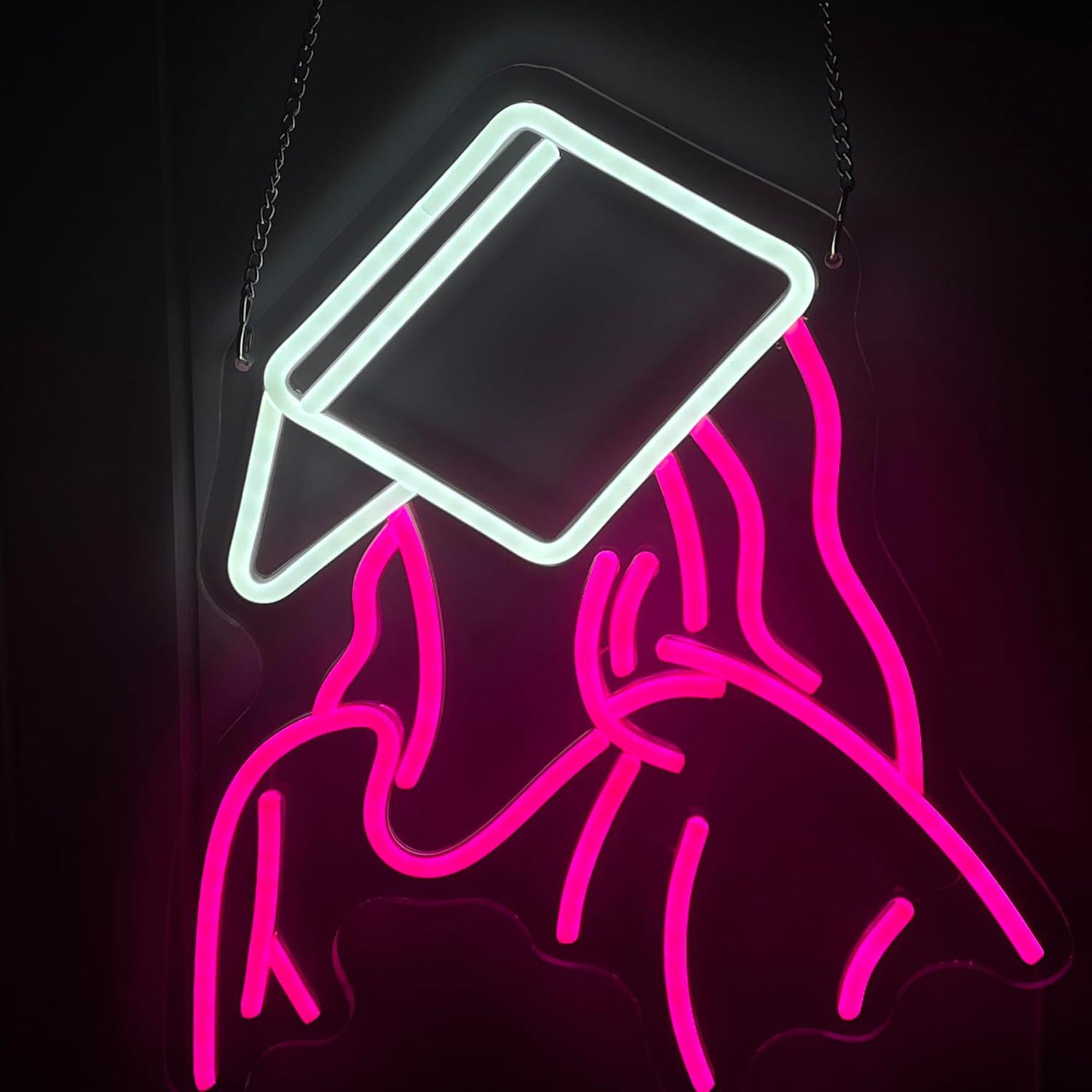Neonowy znak LED Dziewczyna cz – Party Games Gifts recenzja i cena