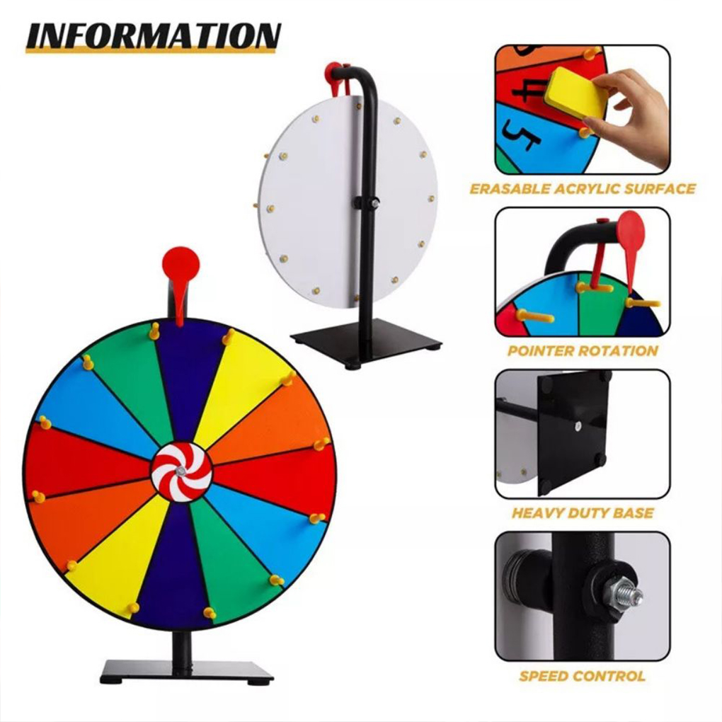 Naścienny edytowalny koło wyci – Party Games Spin The Wheel recenzja i cena