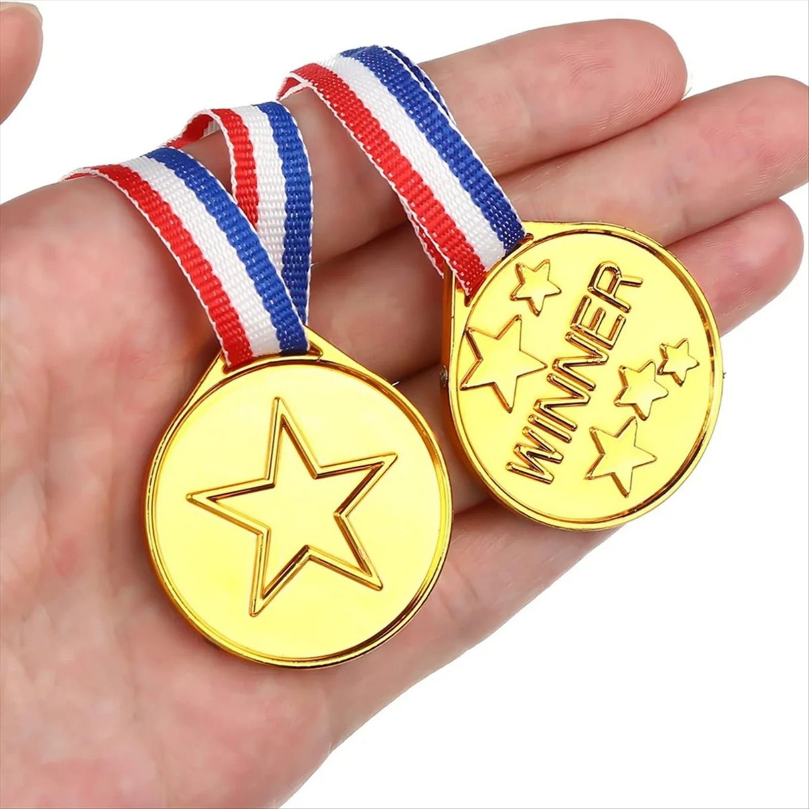 30 szt. Plastikowe Złote Medal – Party Games Engagement recenzja i cena